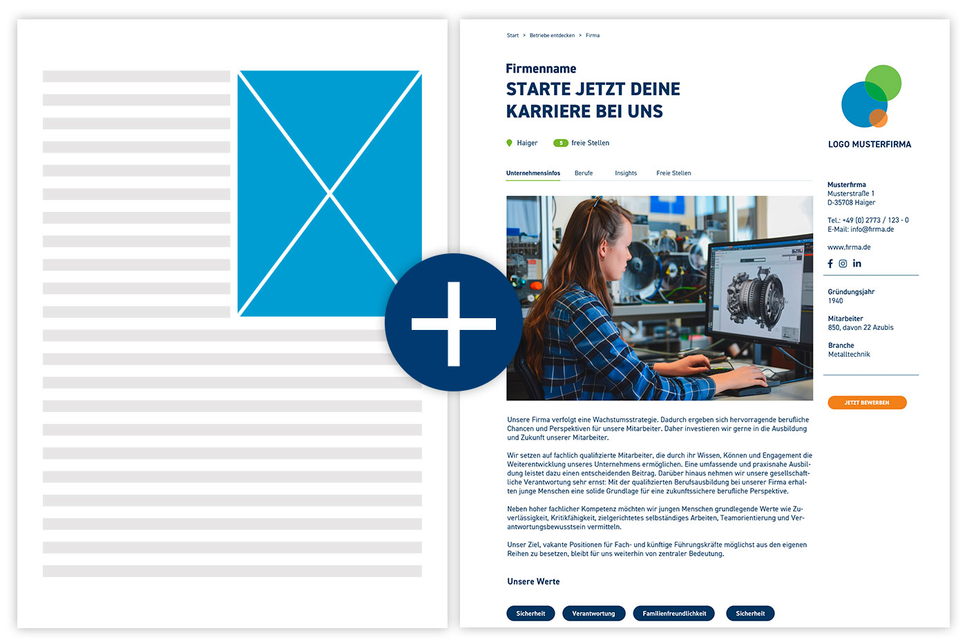 Unternehmensprofil Print Exklusiv